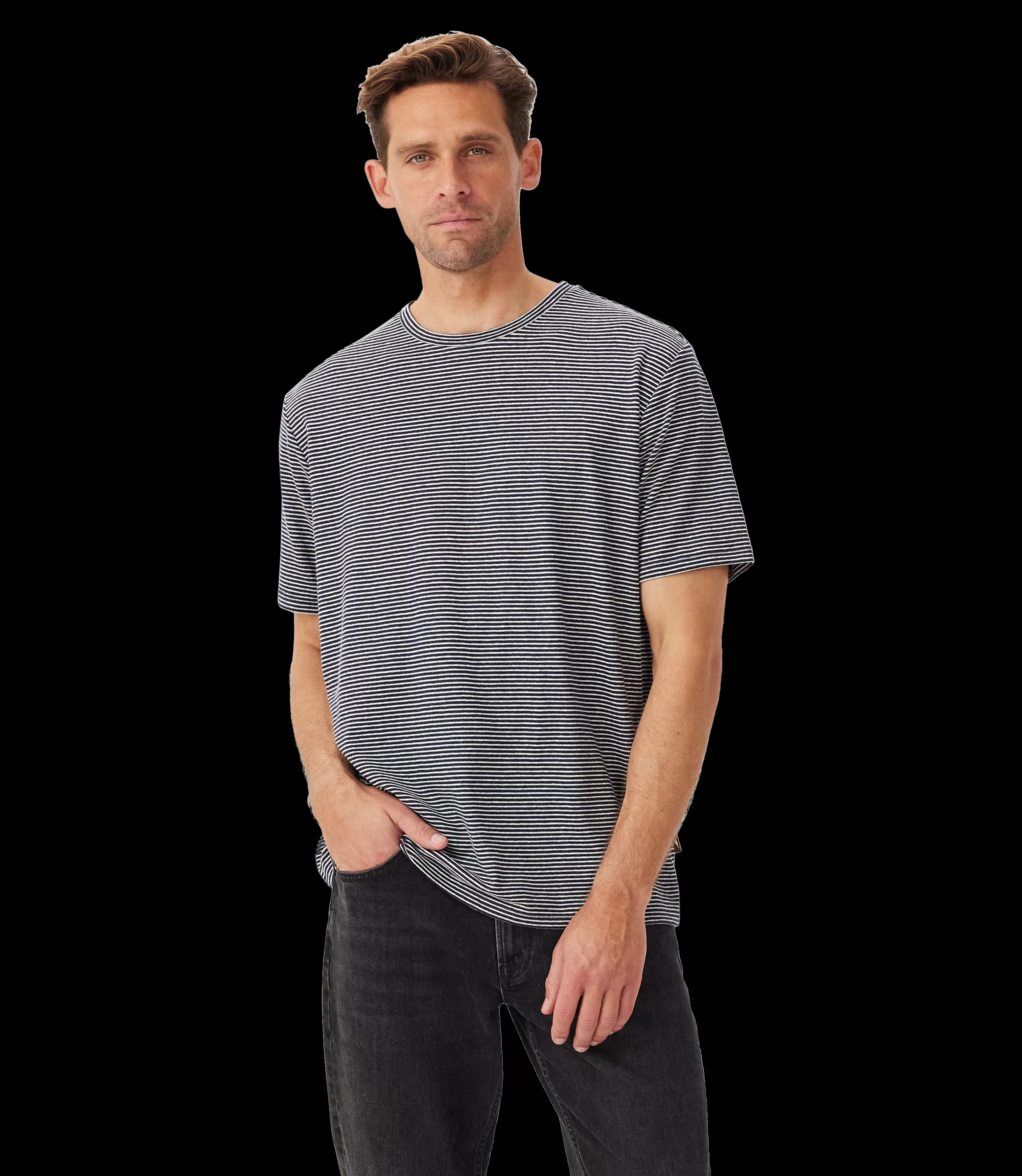 Fashion Anthony linen tee T-shirts