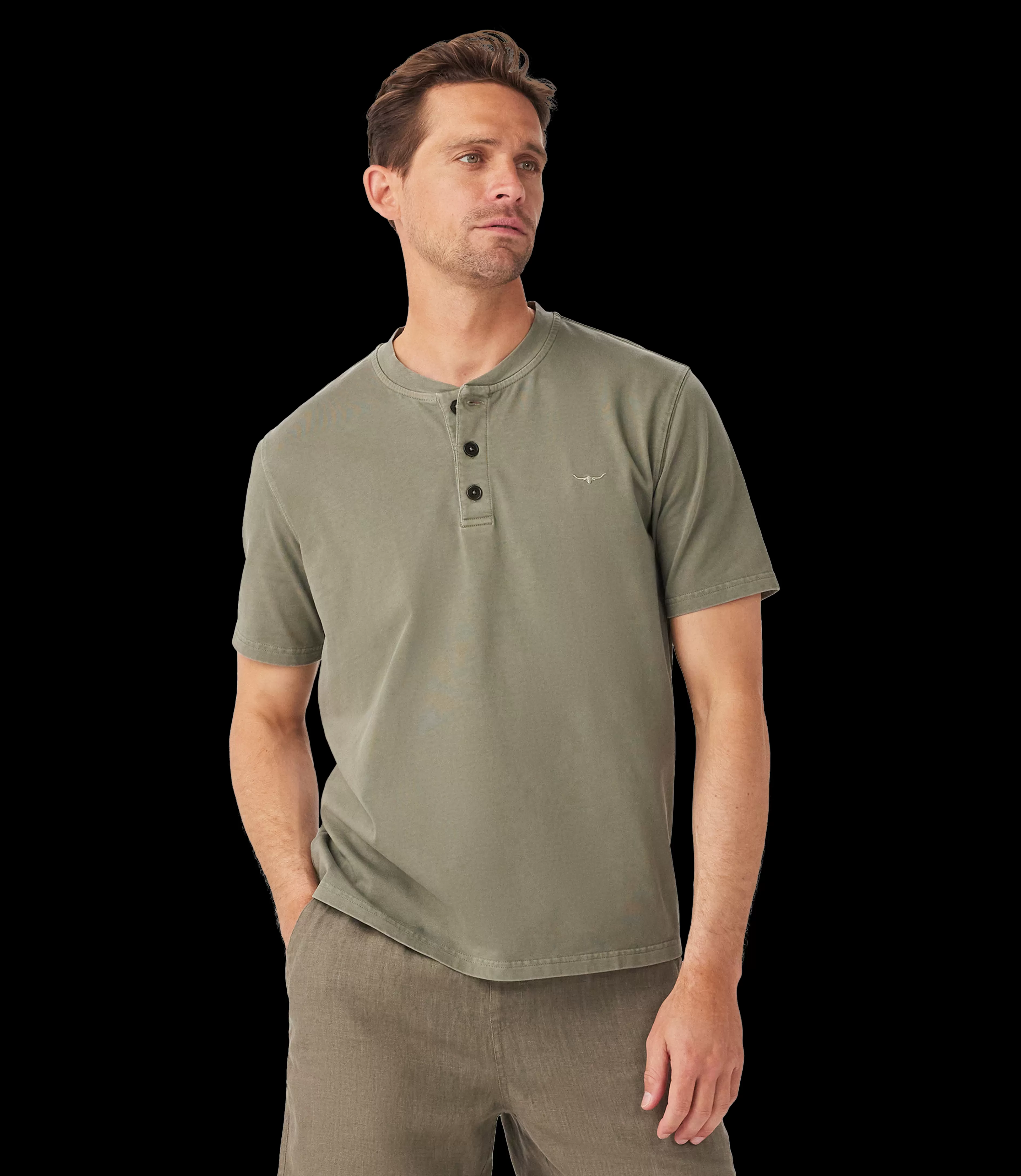 Flash Sale Campside henley T-shirts