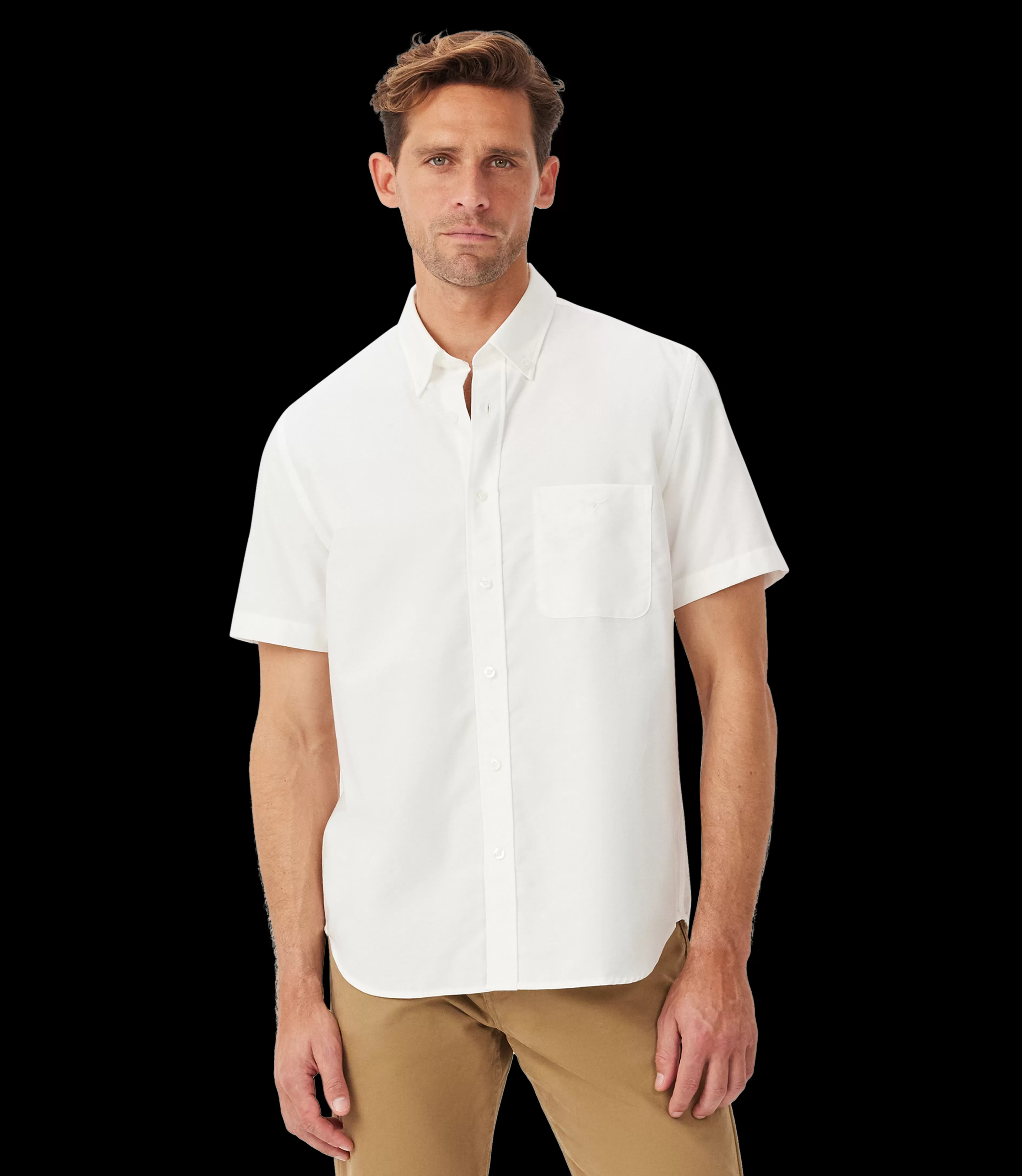 Hot Regular oxford short sleeve shirt Shirts