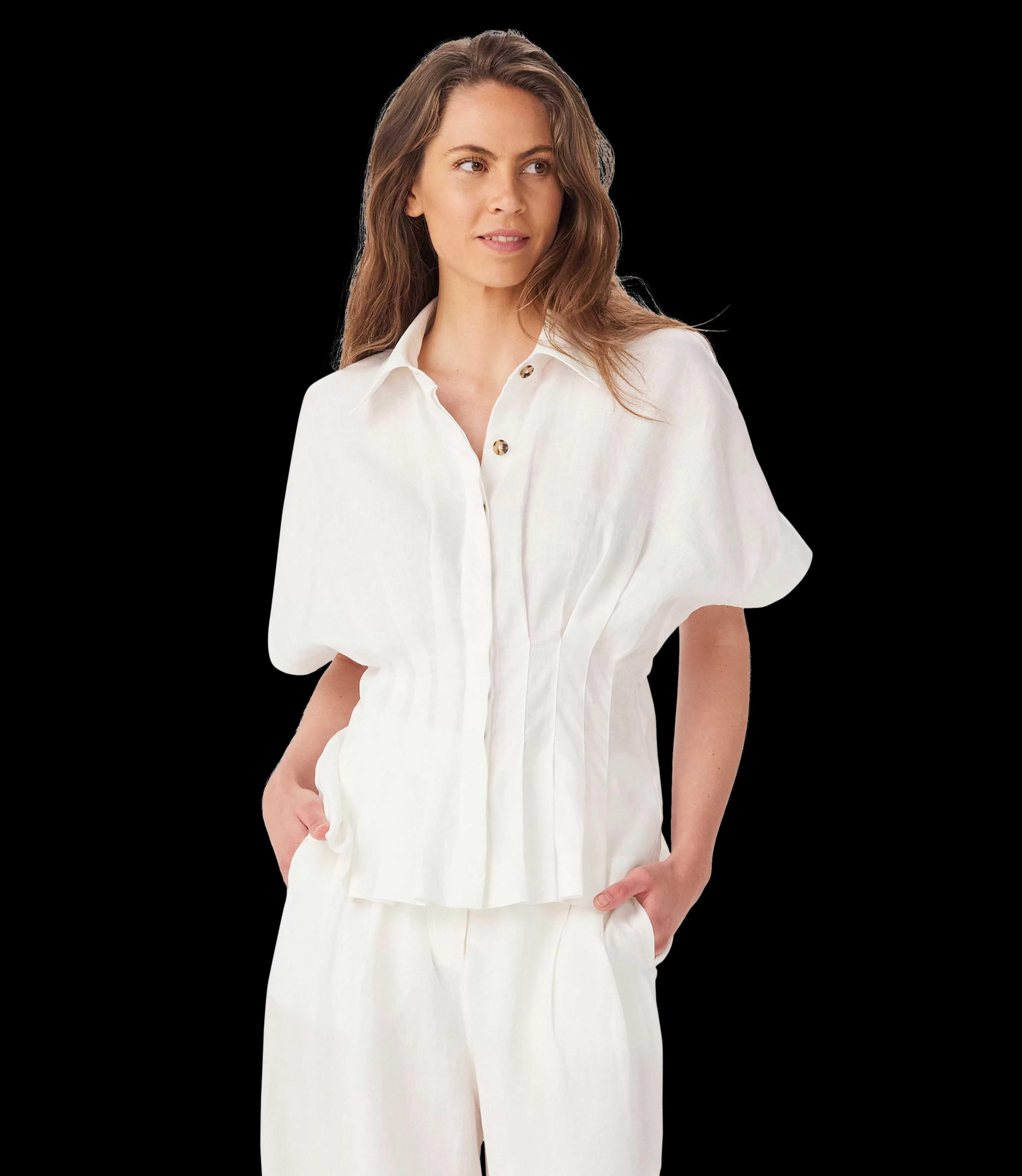 Clearance Tuck shirt Women Shirts